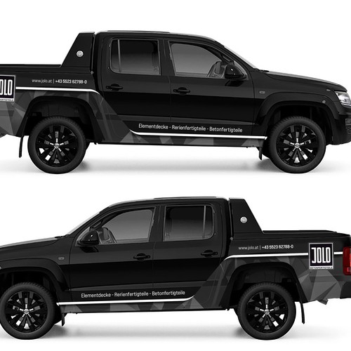 Fahrzeugbeschriftung VW Amarok Design réalisé par Iryna S