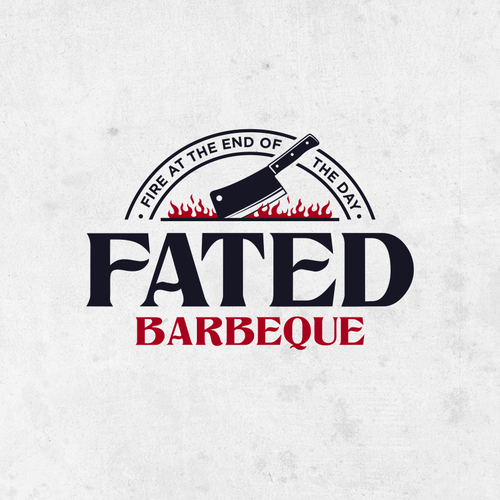 F.A.T.E.D. BBQ! Competition BBQ Team Logo NEEDED https://www.instagram.com/fated_bbq/ Design réalisé par bayuRIP