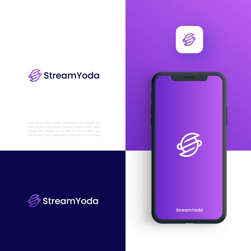 Streaming Tech Logo Design by thetamlika®