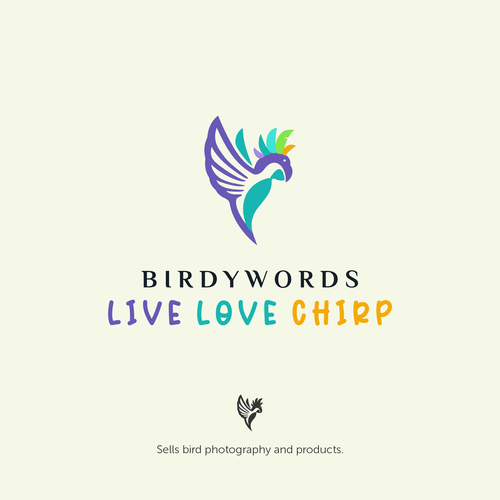 Live Love Chirp Design von Arto!