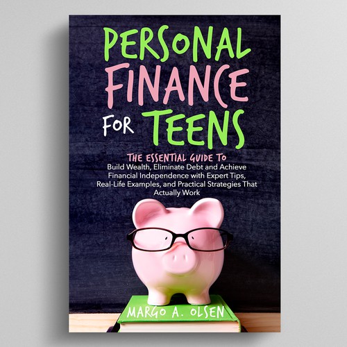 Cover design for a book about personal finance that will appeal to Gen Z Design by Dynaaa