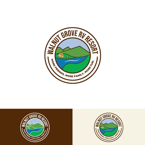 New Logo & Brand for a Fun Family Campground in Ohio, USA Design by AjiCahyaF