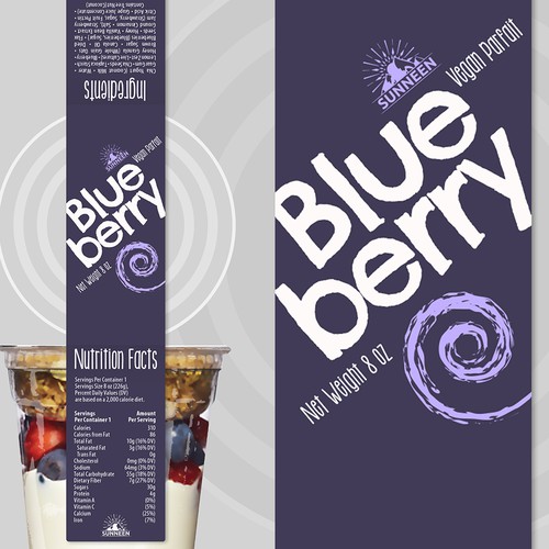 Design fresh/modern labels for new line of yogurt parfait cups| concursos de Etiquetas de producto 99designs