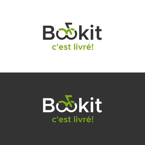 BOOKIT Genève, c'est livré! Livres en ligne livré à vélo! Diseño de JvMORE