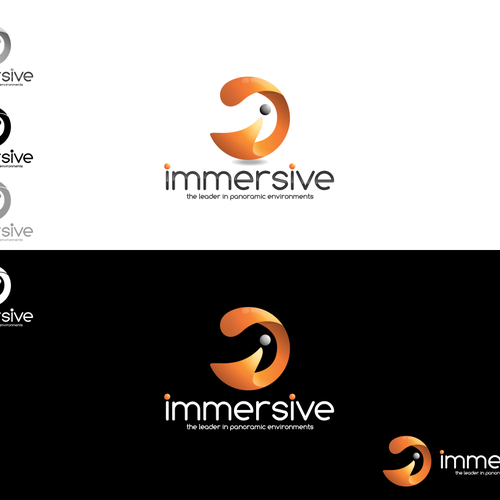 Diseño de Immersive needs a new logo for our panoramic projection company!  FINAL ROUND! de Ai65