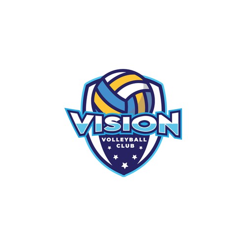 Vision Volleyball Club Design by innovativebharat.com