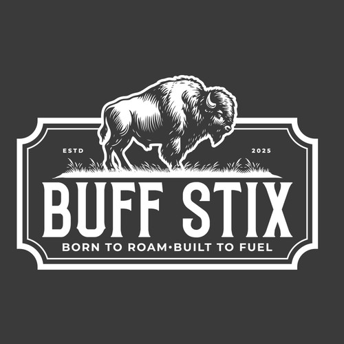 Buff Stix...Lean, Delicious, Buffalo Strong. Design by Dexterous™