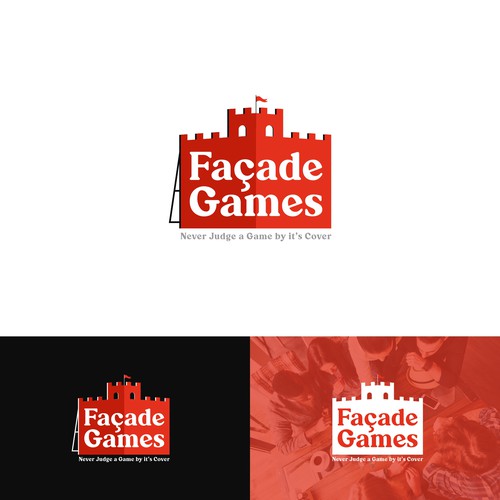 Facade Games Logo Re-Vamp Design by J.K. Design