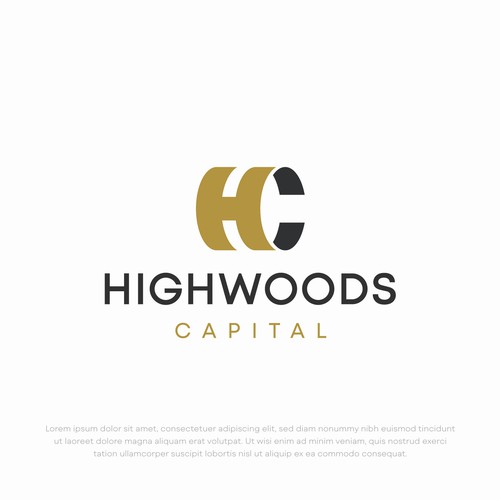 Logo Design for Highwoods Capital Design by Half-Tone™