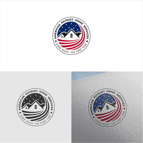 Design a unique, patriotic logo for a patriotic company serving patriotic communities! Design by mercenia