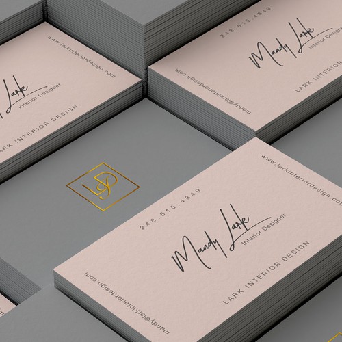 Simple And Sophisticated Design For Interior Design Firm Business Card Contest 99designs