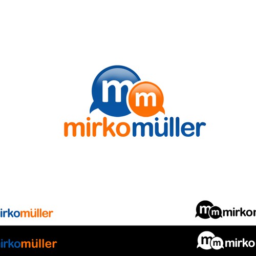 Create the next logo for Mirko Muller Diseño de Kamotext
