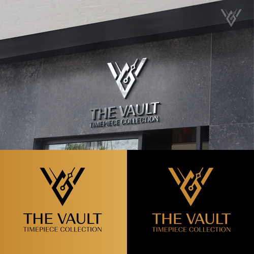 The Vault | Timepiece Collection Logo Contest Design by Lalax