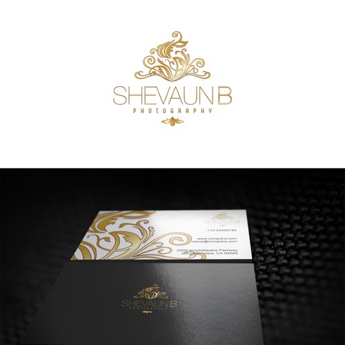 Shevaun B Photography needs an elegant logo solution. Design by EVAN™