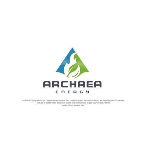 Archaea Energy Logo Design by Jacob Gomes