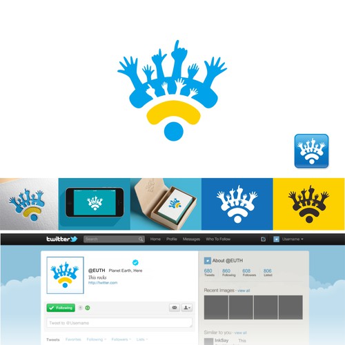 Create a captivating logo for a new european platform for mobile digital youth participation Design by InkSay Design