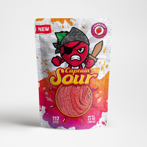 Piratefruits conquer the Candymarket! Design por RK Studio Design