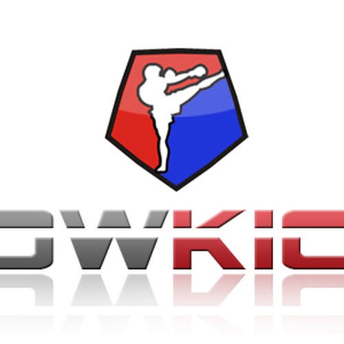 Awesome logo for MMA Website LowKick.com! Design by marious87