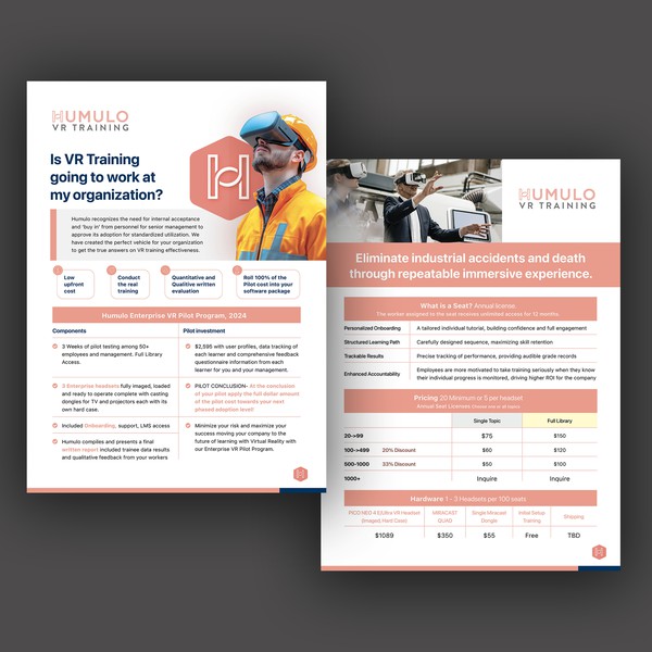 New Look & Feel to existing marketing Spiral Info Notebook