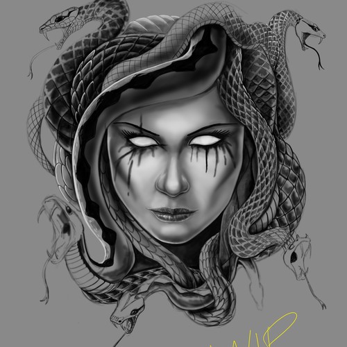 Design di MEDUSA TATTOO di m(e_e)m