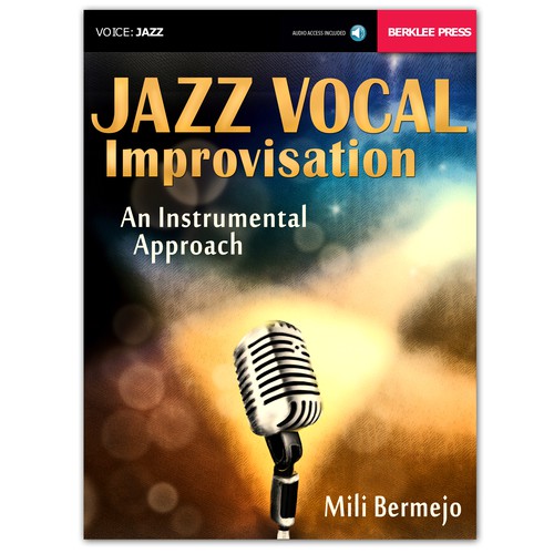 Jazz Singing Book Cover Illustration And Design For