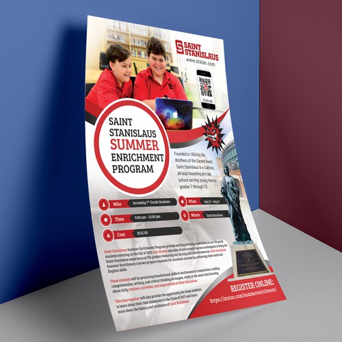 Brilliant Design of Flyer for Summer Enrichment Program Design by idea@Dotcom