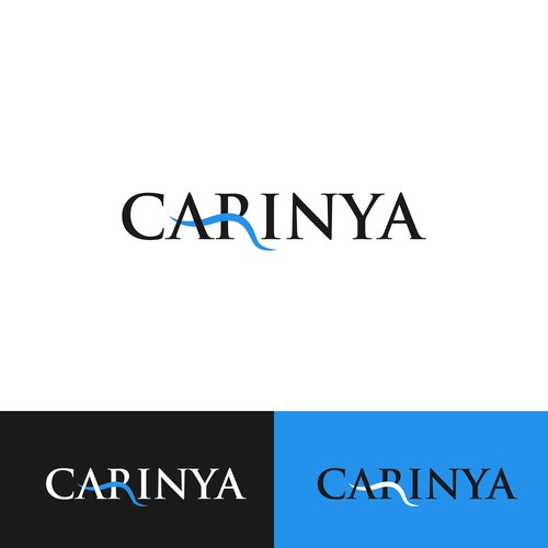 A logo for Carinya Apartments Design by OpheRocklab