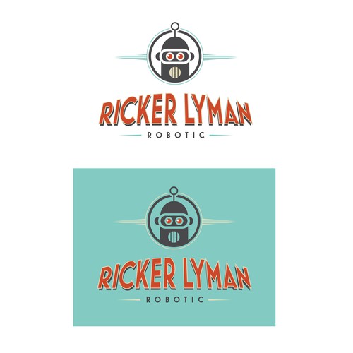 Ricker Lyman Robotic needs a retro Atomic Age logo Design by TJCD