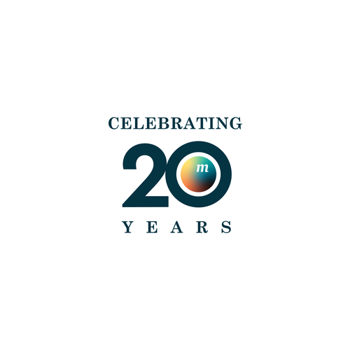 Design a 20 year company logo to celebrate this milestone. Design by Argim