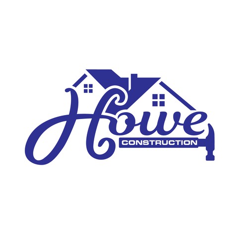 Howe Construction Logos Wanted! Must have the same cursive as my profile pic for word: Howe. Want better pictures!! Design by Kas_Ra