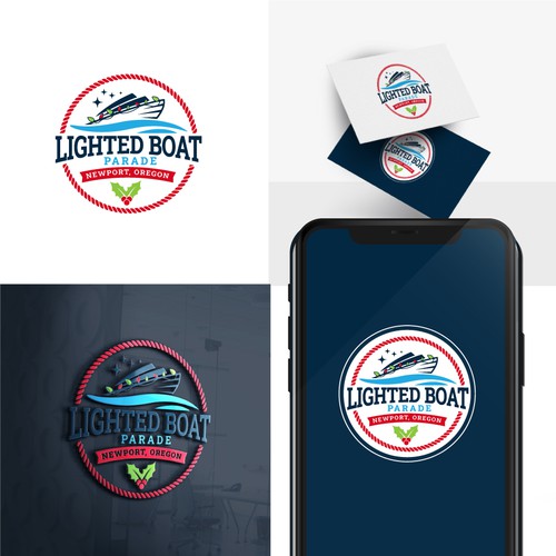 Newport Lighted Boat Parade Design by JosH.Creative™