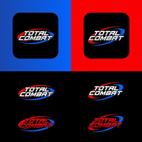 Martial arts fight show logo Design by aanu studio
