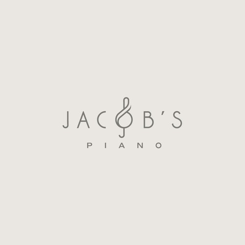 Piano related logo for my popular YouTube brand Design by Fikri desno