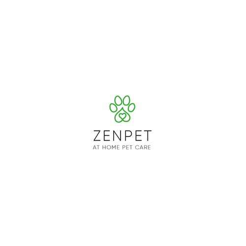 ZenPet Logo Project Design by reflect the style ™