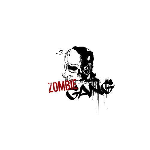 New logo wanted for Zombie Gang Réalisé par matt gibson.
