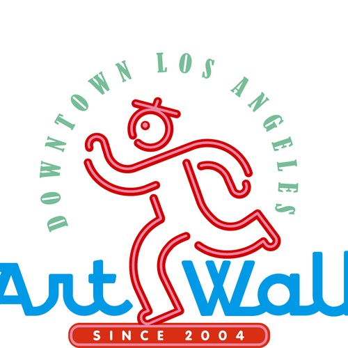 Downtown Los Angeles Art Walk logo contest Réalisé par Corky Retson
