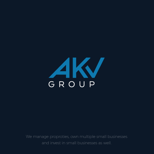 We need an elegant logo for out holding company Design by Graphaety ™