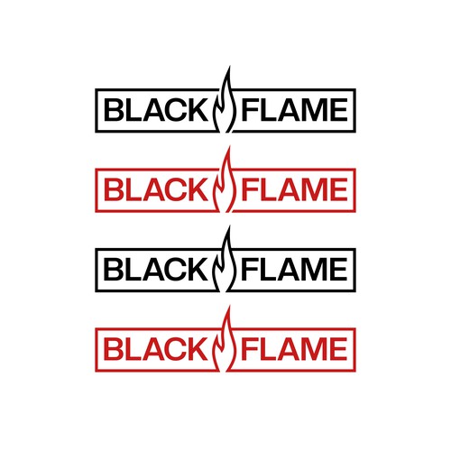 Cool, masculine Logo for company name „Black Flame” Design by alteros