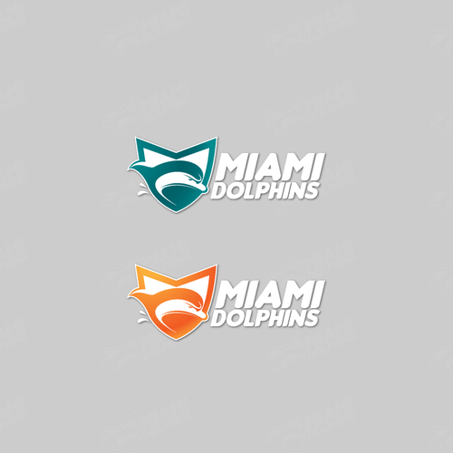 99designs community contest: Help the Miami Dolphins NFL team re-design its logo! Design réalisé par sesaru sen