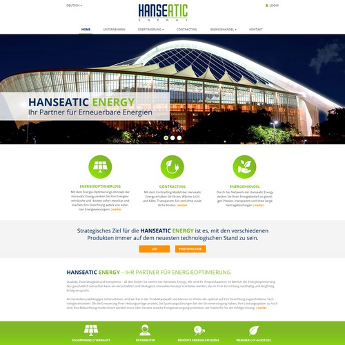 Web page design contest entry by Designer SE15