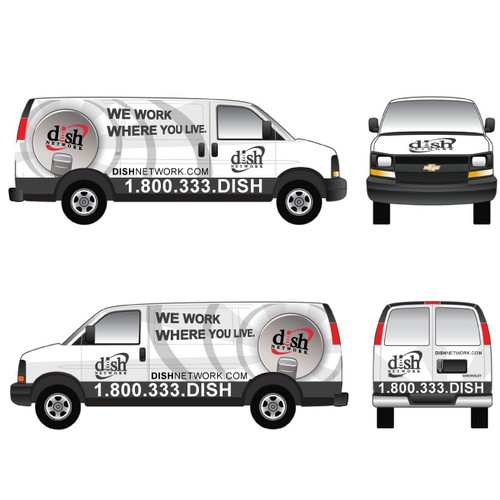 V&S 002 ~ REDESIGN THE DISH NETWORK INSTALLATION FLEET Design by Desmond Brittle