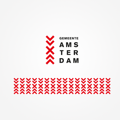 Community Contest: create a new logo for the City of Amsterdam Ontwerp door victor vastos