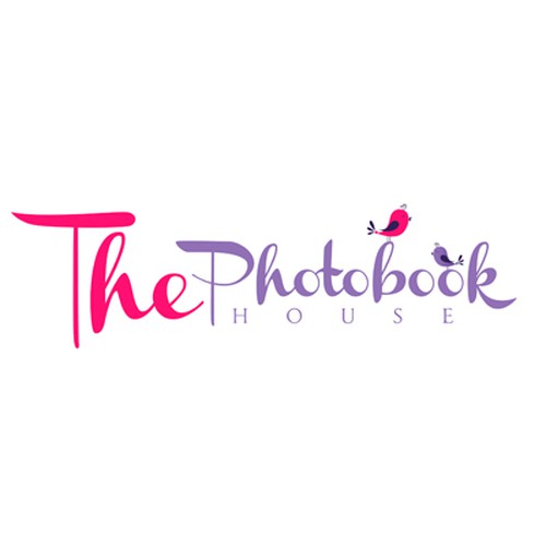 logo for The Photobook House Design by Flamerro