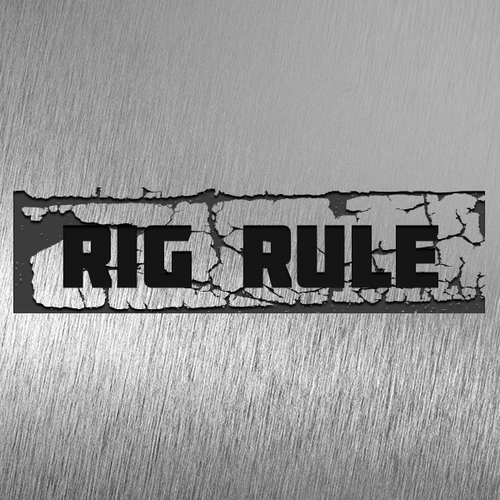 Rig Rule needs Lettering Design (wordmark) Design by designRays