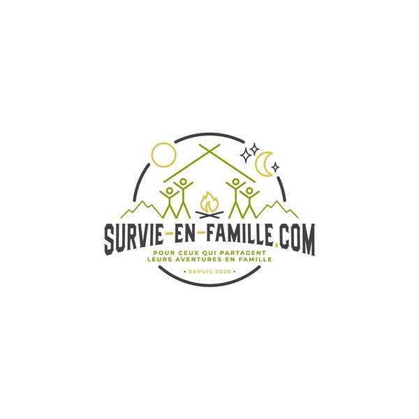 Logo concept for adventures