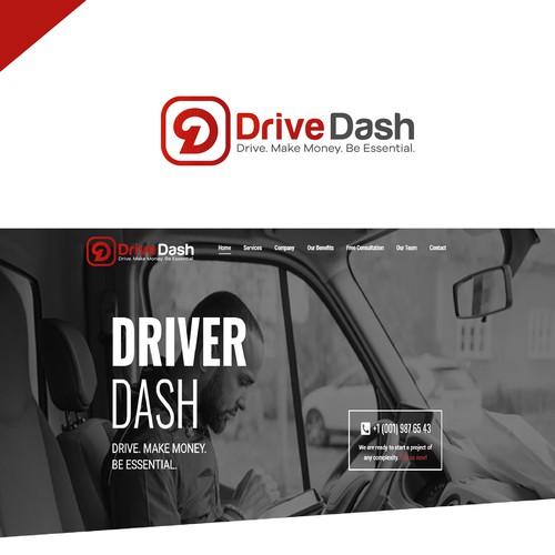 Logo for Driver Dash! Design by Sakib_Ahmed