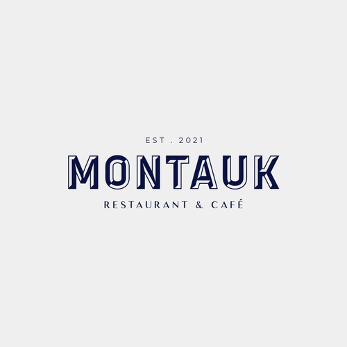 Montauk Logo Design by Delmastd