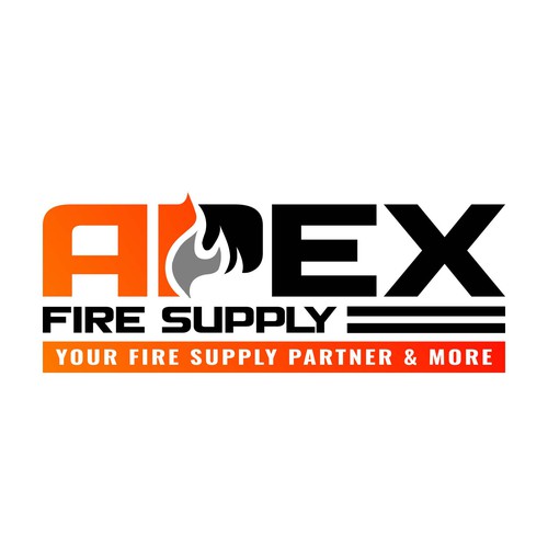 Apex Fire Supply Logo Wanted Diseño de Jacob Gomes