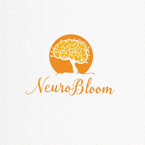 Create an elegant, brain blooming design for NeuroBloom! デザイン by RotRed