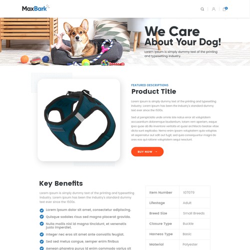 Webpage Design (e-commerce) - Guaranteed - Top Rated - Highly Responsive Design by Dezine Crazy